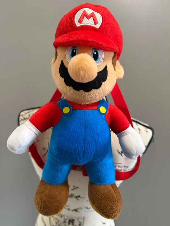 Mario Bros. Mario Plush Backpack - Picture 1 of 6